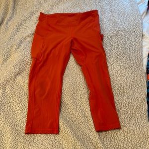 Lululemon cropped high rise leggings